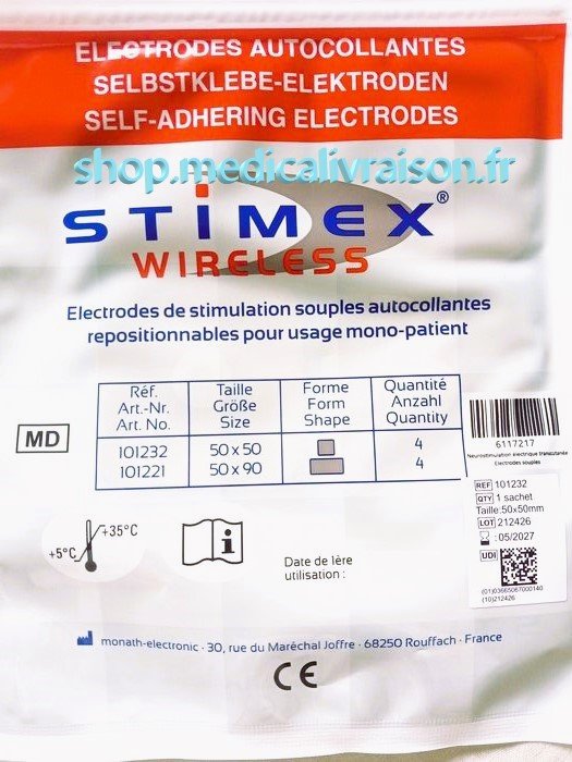 patch stimex wireless